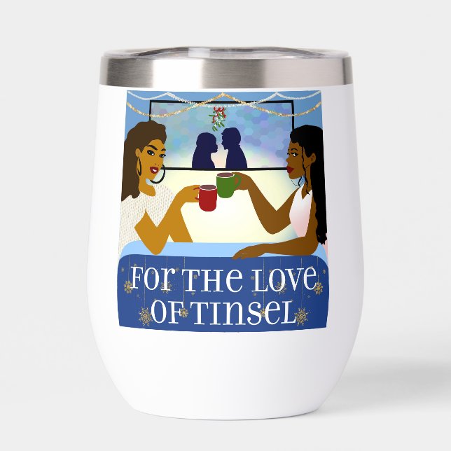 Tinsel logo Tumbler (Back)