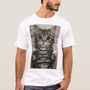 Tinsel the Christmas Kitten T-Shirt