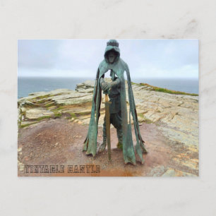 Tintagel Castle - King Arthur (Artus) in Cornwall Postcard