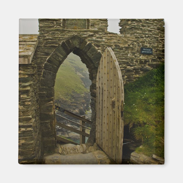 Tintagel Castle Magnet (Front)