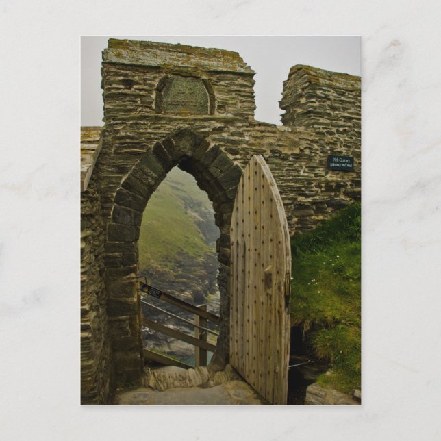 Tintagel Castle Postcard (Front)