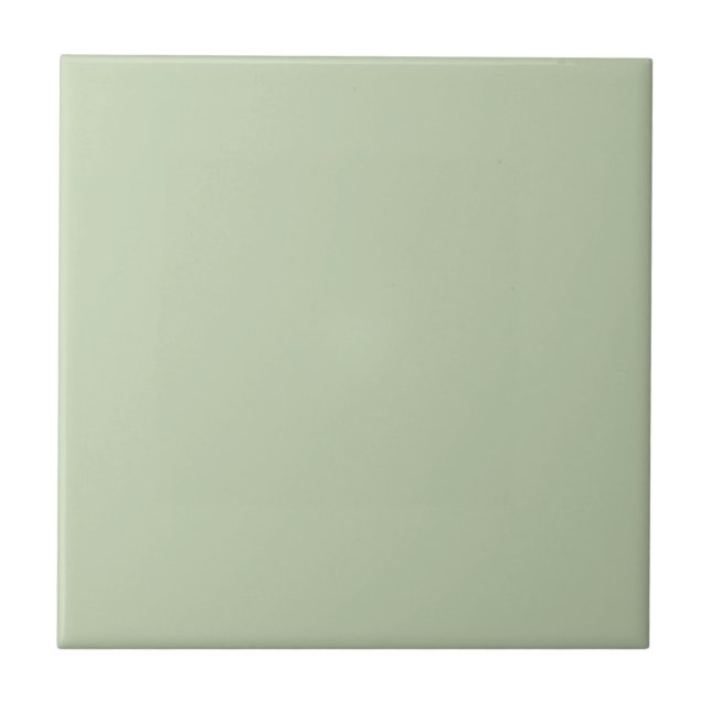Tinted Bonsai Green Square Kitchen and Bathroom Tile (Front)