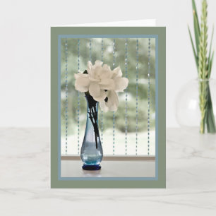 TInted Gardenia Card