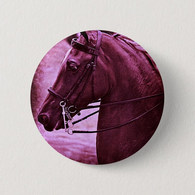 Tinted Saddlebred 6 Cm Round Badge (Front)