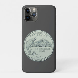 Tinted Washington State Quarter Design  Case-Mate iPhone Case