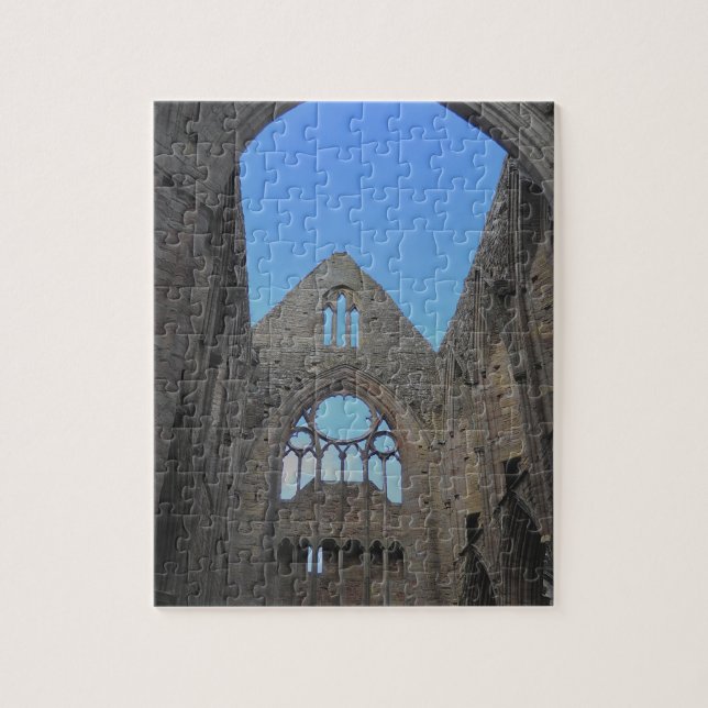 Tintern Abbey, Cistercian Monastery, Wales Jigsaw Puzzle (Vertical)