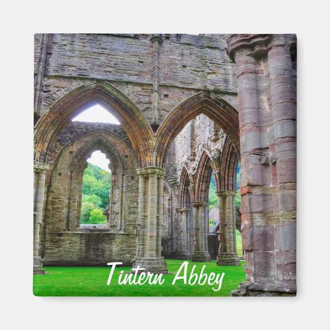 Tintern Abbey, Cistercian Monastery, Wales Magnet (Front)