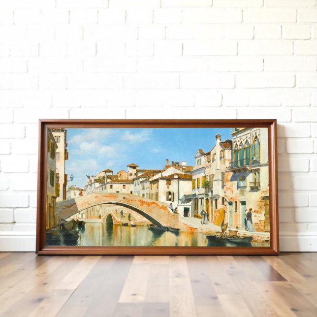 Tintoretto’s House, Venice (1874) Poster (Creator Uploaded)