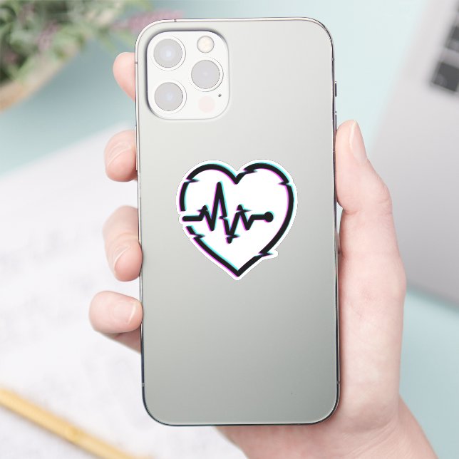 Tiny 2" x 2" Custom-Cut Vinyl Sticker (Phone)