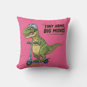 Tiny Arms. Big Energy. Dino on Wheels! Cushion
