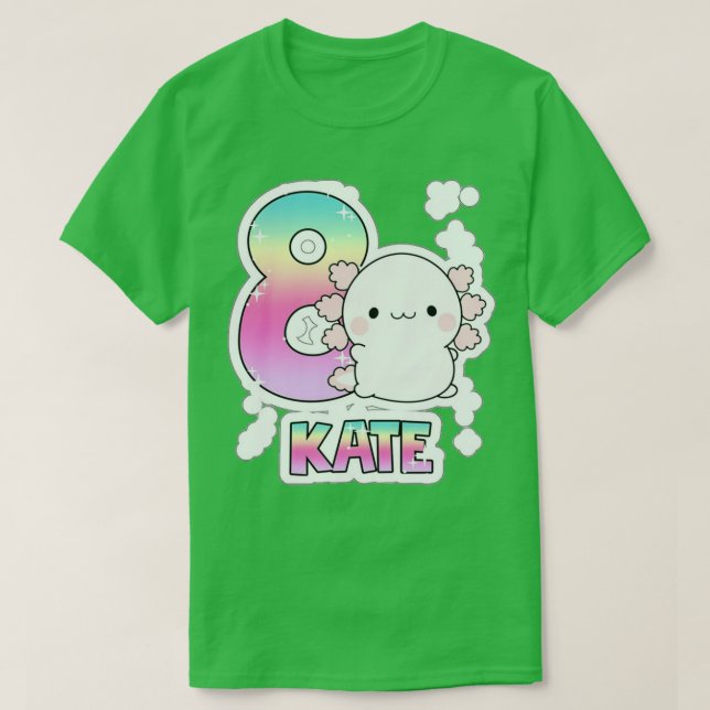 Tiny Axolotl 4 T-Shirt (Design Front)