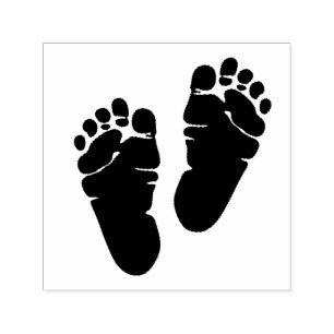 Tiny Baby Feet Baby Footprint Stamp for babyshower