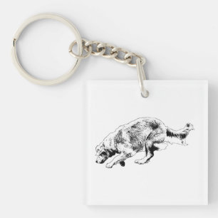 Tiny Badge of Speed Key Ring