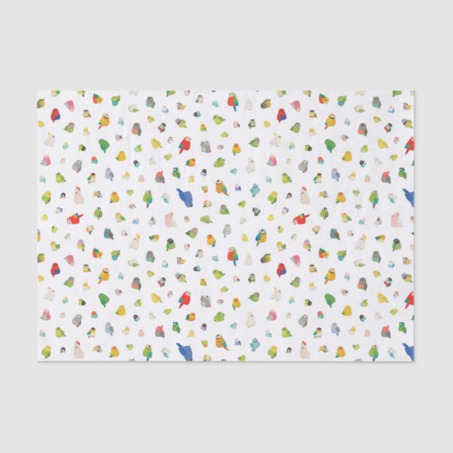 Tiny Bird Loafs Tissue Paper (Front)