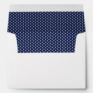 Tiny Blue Dots Pattern Envelope