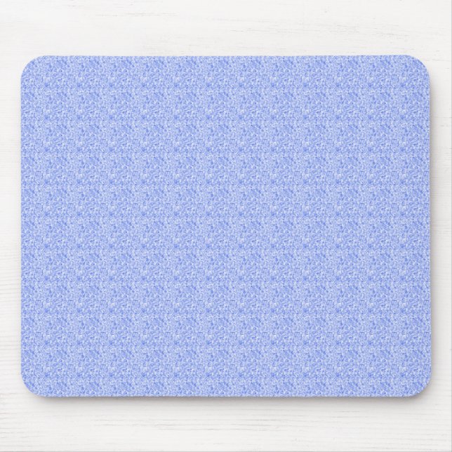 Tiny Blue Squares Mouse Pad (Front)