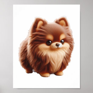 Tiny But Mighty – Chihuahua Attitude T-Shirt Poster
