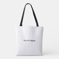 Tiny But Mighty: Dainty Doll's Pink Buggy Tote Bag