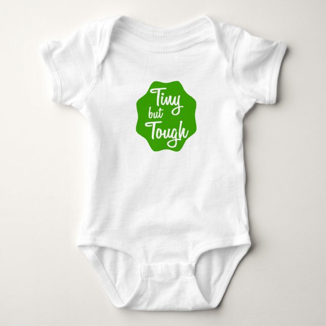 Tiny But Tough Dwarfism Infant Bodysuit (Front)