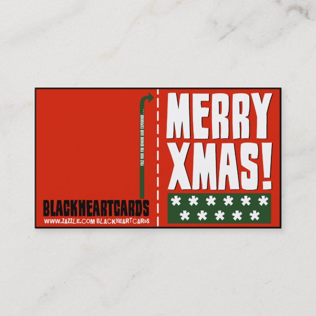 Tiny Christmas Cards (Front)