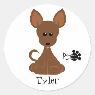 Tiny Classic Round Sticker