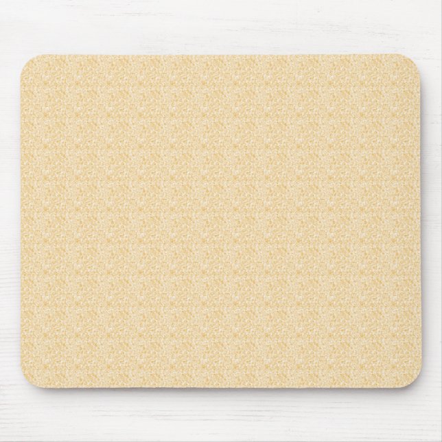 Tiny Cream Squares Mouse Pad (Front)