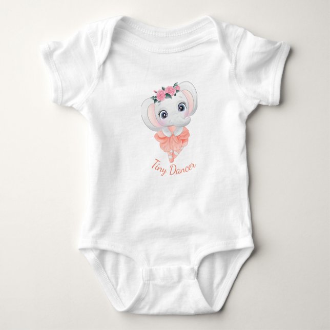 Tiny Dancer Baby Bodysuit (Front)