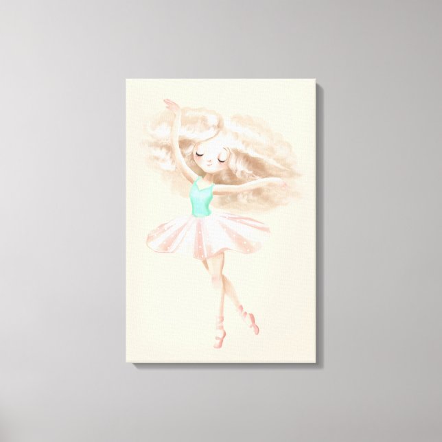 Tiny Dancer Canvas Print (Front)