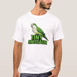 Tiny Dinosaur Quaker Parrot T-Shirt