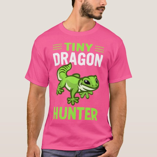 Tiny Dragon Hunter I Gecko T-Shirt (Front)