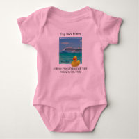 Tiny Duck Hunter Cruising ducks  Baby Bodysuit