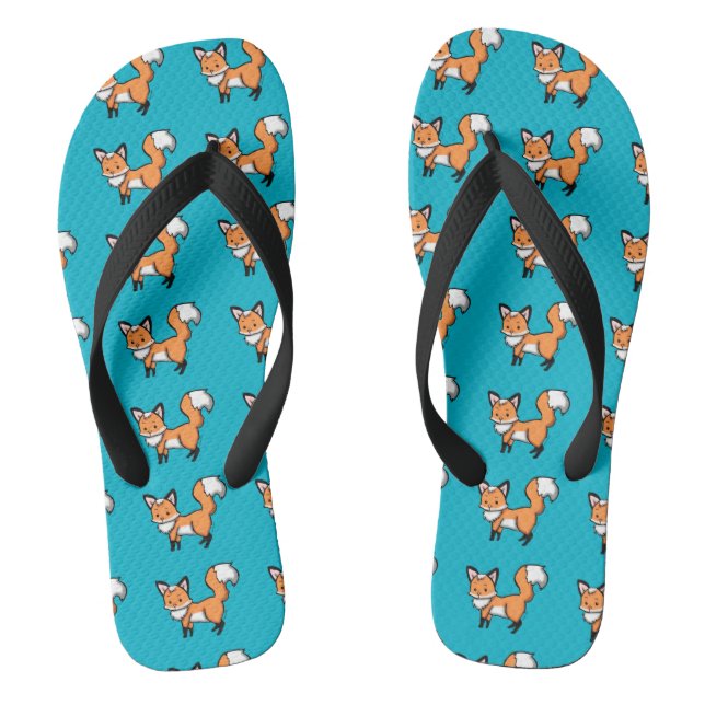 Tiny Fox Flip Flops (Footbed)