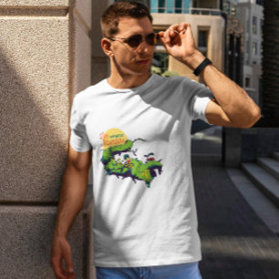 Tiny Girl In Branch Adventure Quote T-Shirt