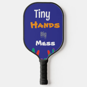 Tiny Hands Big Mess Kids Art Pickleball Paddle