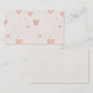 Tiny Hearts Enclosure Card