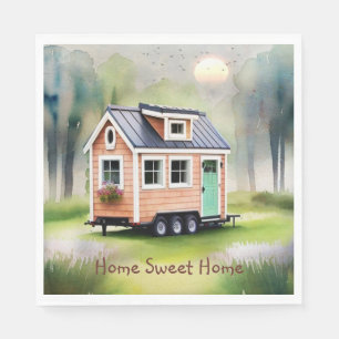 Tiny Home Housewarming Napkin