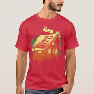 Tiny Homes Cabin on Woods by Tobe Fonseca T-Shirt
