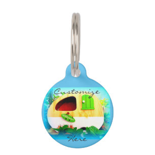 tiny house gypsy caravan pet tag