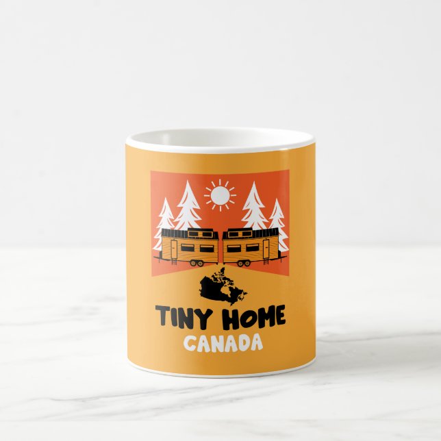 Tiny House Home Canada Coffee Mug (Center)