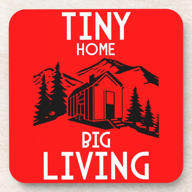 Tiny House Home Decor  Coaster (Front)