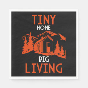 Tiny House Home Decor Napkin