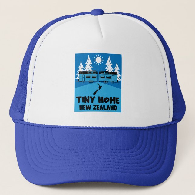 Tiny House Home New Zealand Trucker Hat (Front)
