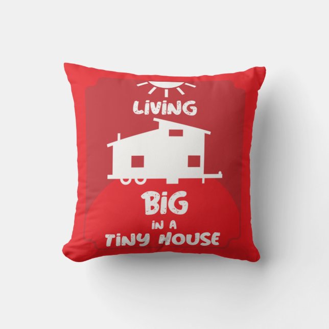 Tiny House Living - Tiny Homes   Cushion (Front)
