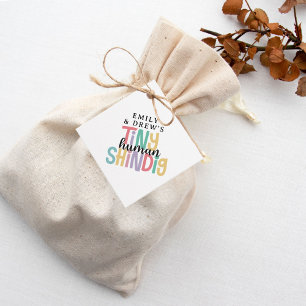 Tiny Human Shindig Cute Rainbow Colour Favour Tags