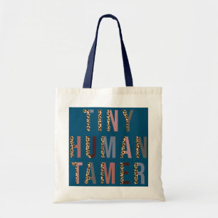 Tiny Human Tamer Leopard Preschool Kindergarten Tote Bag