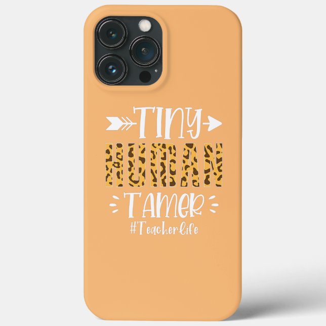 Tiny Human Tamer Teacher Life Classic  Case-Mate iPhone Case (Back)