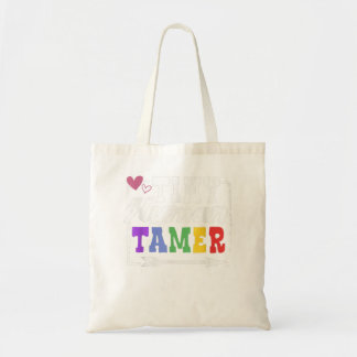 Tiny Human Tamer Teachers or Parents  Tote Bag