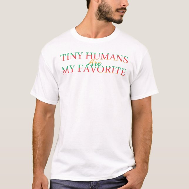 Tiny Humans NICU Nurse Shirt (Front)