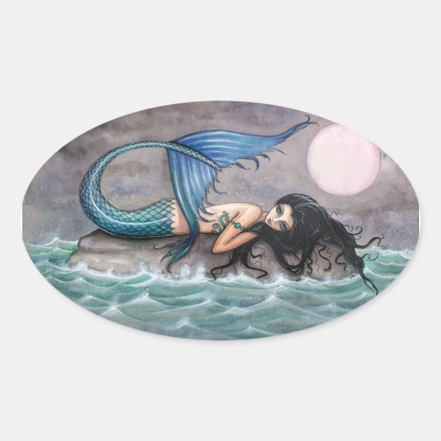 Tiny Island Mermaid Stickers (Front)