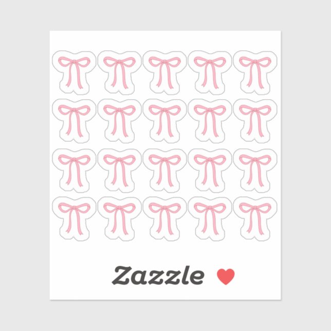 Tiny latte bows planner (Sheet)